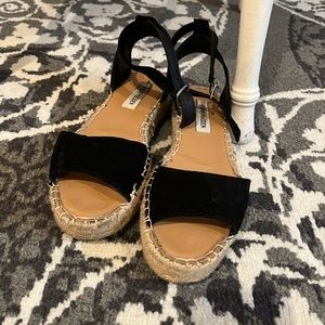Steve Madden ankle strap espadrille sandals